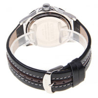 Curren Men's Watch with Leather Band (Dark Chocolate 4.4cm Dial) - CUR091