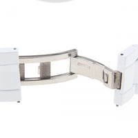 Curren Quartz Women's White Stainless Steel Waterproof Rhinestone Watch (White 3.2cm Dial) - CUR085