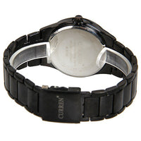 Curren Men's Black Stainless Steel Watch (Black 4.4cm Dial) - CUR013