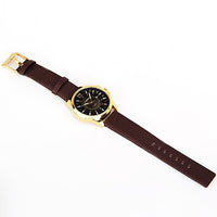 Curren Men's Watch with Leather Band (Black 4,8cm Dial) CUR021