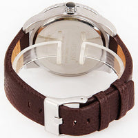 Curren Men's Watch with Leather Band (Brown 5.2cm Dial) - CUR036