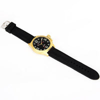Curren Men's Watch and Silicone Band (Black 5.7cm Dial) - CUR043
