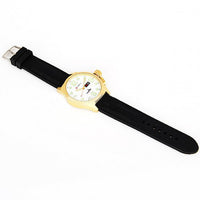 Curren Men's Golden Watch with Silicone Band (White 5.7cm Dial) - CUR022