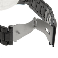 Curren Men's Watch with Black Steel Band (Black 4.7cm Dial) - CUR003