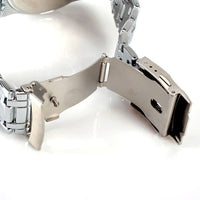 Curren Men's Stainless Steel Chronograph (Black 4.5cm Dial) - CUR111