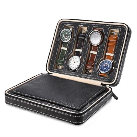 Curren PU Leather 8 Grids Watch Box - CUR WB1002