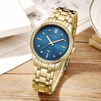 Curren Women's Auto Date Stainless Steel ( Dial 3.75cm) - CUR 142