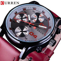 Curren Red Racing Sports Watch (Dial 4.5cm) - CUR 158