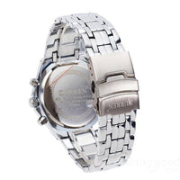 Curren Men's Stainless Steel Waterproof (Red 4.4cm Dial) - CUR118