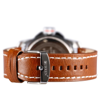 Curren Quartz Leather Strap Waterproof Watch ( Dial 4.6cm) - CUR126