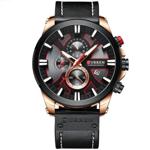 Curren Sports Chronograph Quartz Watch (Dial 4.9cm) - CUR197