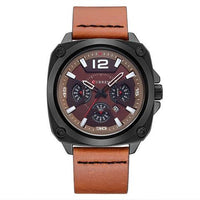 Curren PU Leather Square Watch (Dial 4.6cm) - CUR190