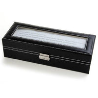 Curren PU Leather 6 Grids Watch Box - CUR WB1004