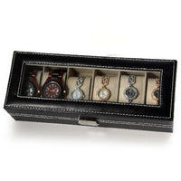 Curren PU Leather 6 Grids Watch Box - CUR WB1004