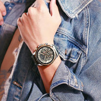 Curren Men's New Creative Chronograph Watch (Dial 4.8cm) - CUR196