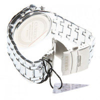 Curren Men's Stainless Steel Waterproof Chronograph (Red 5.5cm Dial) - CUR071