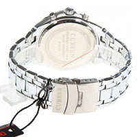 Curren Men's Stainless Steel Waterproof Chronograph (Red 5.5cm Dial) - CUR071