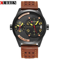 Curren Men's Dual Time Watch (Dial 4.9cm) - CUR 132