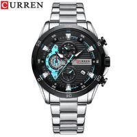 Curren Men's Chronometer Stainless Steel Watch (Dial - 4.7cm) - CUR216
