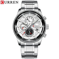 Curren New Chronograph Watch (Dial 4.7cm) - CUR187
