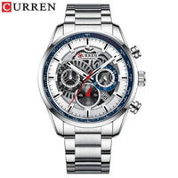 Curren Men's Full Steel Chronograph Watch (Dial 4.5cm) - CUR212