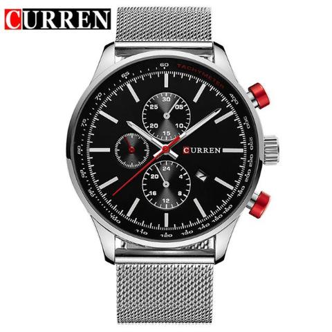 Curren3sさま専用 CURREN 8084 Stainless Steel Men's Fashion & Casual Watch