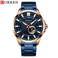 Curren Men's Round Date Watch (Dial 4.6cm) - CUR192