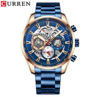 Curren Men's Full Steel Chronograph Watch (Dial 4.5cm) - CUR212
