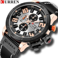 Curren New Men's Chronograph Watch (Dial 4.6cm) - CUR 165