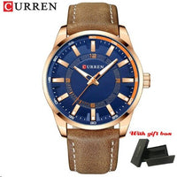 Curren Fashion Sports Leather Watch (Dial 4.7cm) - CUR213