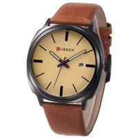 Curren Analog Date Classic Watch (Dial 4.2cm) - CUR125