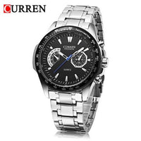 Curren Waterproof Stainless Steel Watch (Dial 4.5cm) - CUR 157