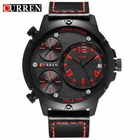 Curren Triple Time Zone Watch (Dial 5.2cm) - CUR171