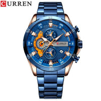 Curren Men's Chronometer Stainless Steel Watch (Dial - 4.7cm) - CUR216