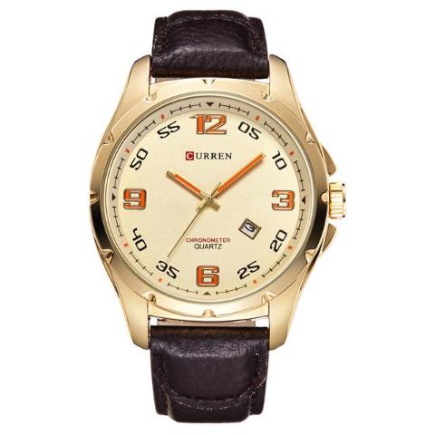 Curren Quartz Unisex New Fashion Watch (Dial 4.5cm) - CUR133