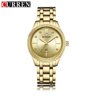 Curren Women's Auto Date Stainless Steel ( Dial 3.75cm) - CUR 142
