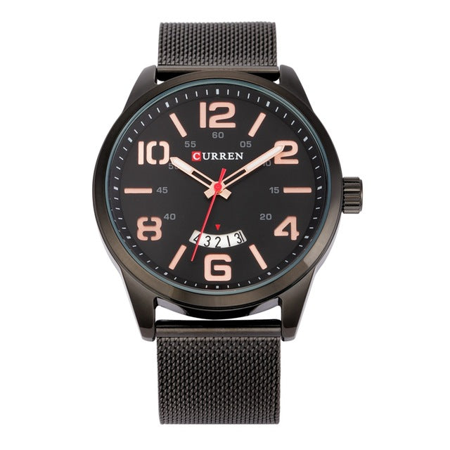 Curren3sさま専用 CURREN 8452 Men Quartz Watch Simple Fashion Leisure Business