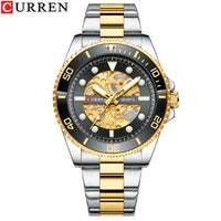 Curren Men's Gold Stainless Steel Watch (Dial 4.4cm) - CUR217