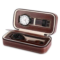 Curren PU Leather 2 Grids Watch Box - CUR WB1003