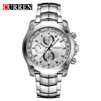 Curren *出品 Curren 8455 Quartz Watch - Stylish & Durable Men's Timepiece
