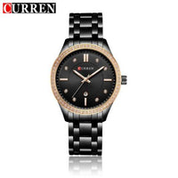 Curren Women's Auto Date Stainless Steel ( Dial 3.75cm) - CUR 142
